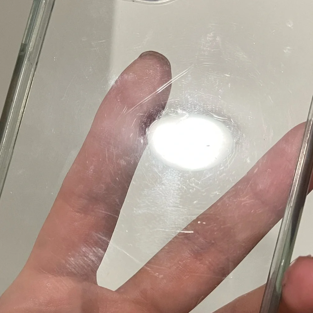 iPhone 12 Pro Max Case, Clear, w/stand